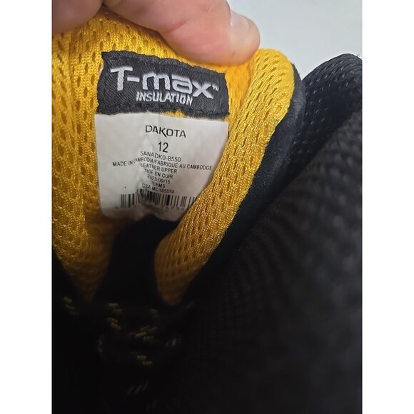 Dakota Men's 8'' 8550 Comp Toe Comp Plate Work Boots Brown Size 12M - Picture 4 of 7